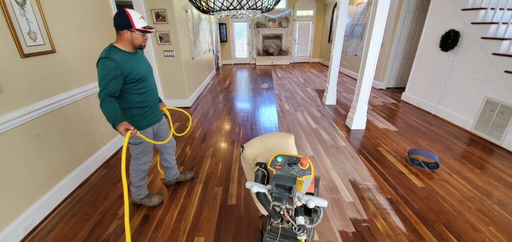 Hardwood Floor Refinishing in Wilmington, NC by Notorious Flooring